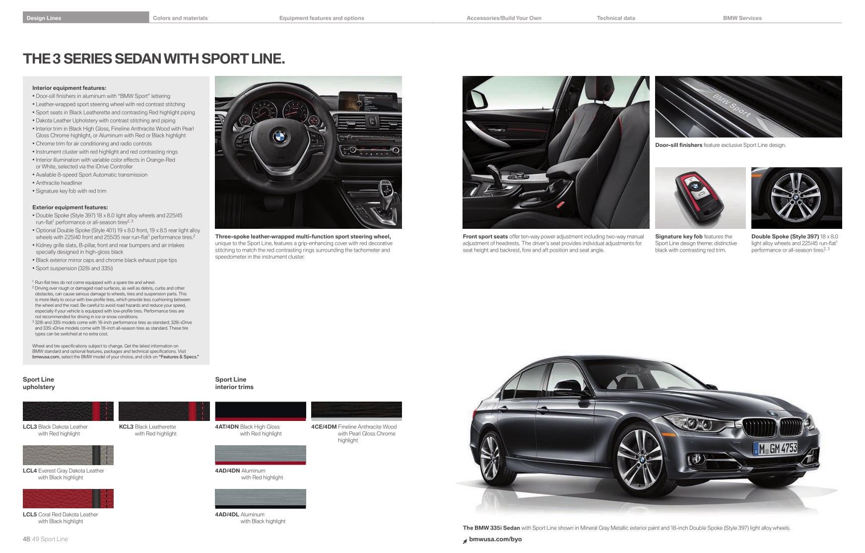 2013 BMW 3 Series Sedan Brochure Page 24